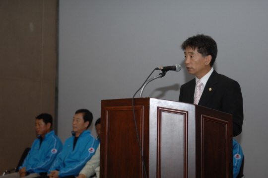 제16회 강원도 생활체육대회 참가선수단 결단식(2008.9.4) 대표이미지