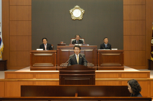 제185회 강릉시의회 임시회 폐회(2007.2.28) 대표이미지