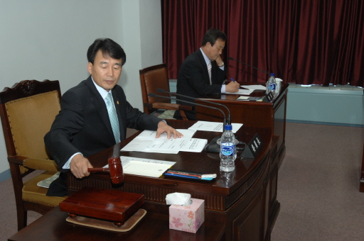내무복지위원회 회의(2007.11.1) 대표이미지