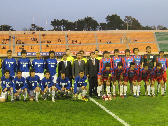 시청축구단 K2리그 개막식 경기(2009.4.18) 대표이미지
