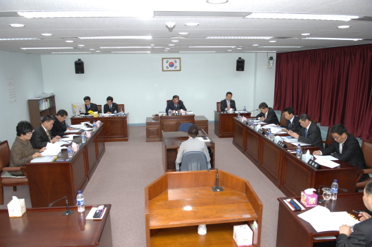 제199회 정례회 내무복지위 회의(2008.11.26) 대표이미지