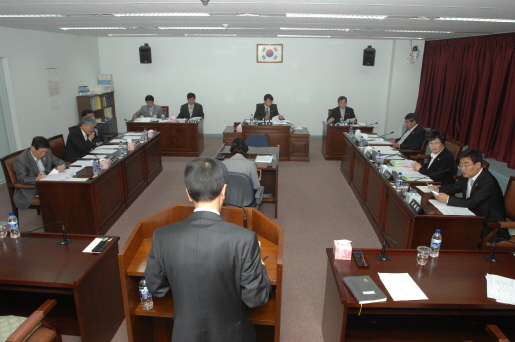제190회임시회 중  내무복지위원회(2007.10.31) 대표이미지