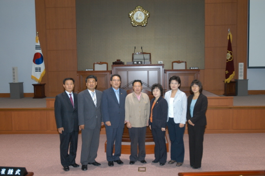 대구 달서구의회의원 의회 방문(2008.10.8) 대표이미지