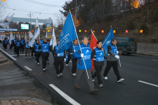 2014 평창올림픽 유치 붐조성 릴레이 거리 홍보 캠페인 - 평창시내 행진(2007.2.13) 대표이미지