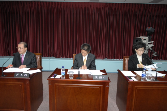 제199회 정례회 산업건설위 회의(2008.11.26) 대표이미지