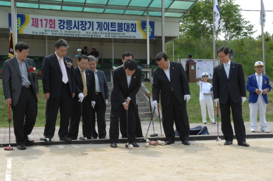 제17회 강릉시장기 게이트볼대회(2009.5.26) 대표이미지