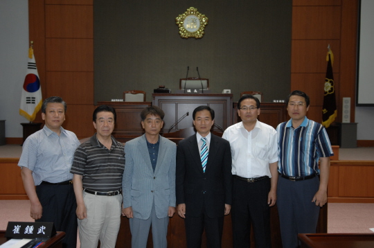 부산 연제구의회 의원  의회방문(2008.7.23) 대표이미지
